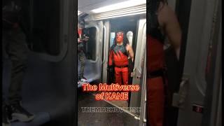The KANE Multiverse  #wwe #Kane #cosplay #themachoverse #gayne #nyc #subwaymania #Multiverse