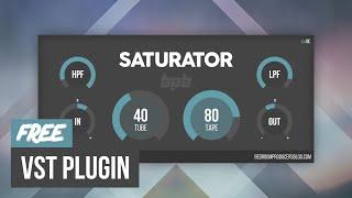 FREE Saturation VST Plugin (BPB Saturator)