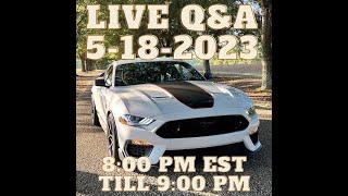 Questions and maybe Answers with Tony of Tonys Fords & Mustangs