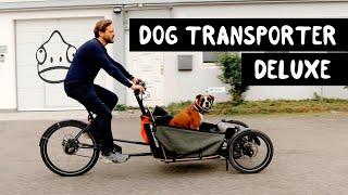 Hunde-Lastenrad für jedes Wetter & Gelände | Dog Transporter Bike