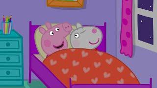 Sleepover At Suzy Sheep's House  | Peppa Pig Full EPISODES 