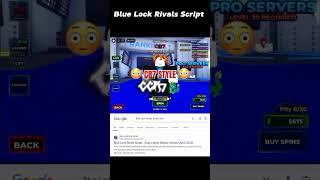 New Updated Blue Lock Rivals Script