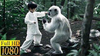 boy is a miracle healer who saved the seriously injured white ape from being given secret of kung fu