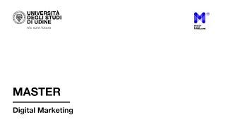 Master in Digital Marketing - Prof.ssa Chiarvesio e Prof.ssa Tabacco