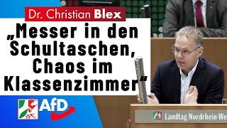 Messer in den Schultaschen, Chaos im Klassenzimmer | Dr. Christian Blex