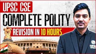 Complete Indian Polity Revision for UPSC Prelims 2023 | UPSC 2023-24 | UPSC Wallah