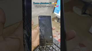 Tecno phantom X display replacement #tech #repairing #viralshort #growth