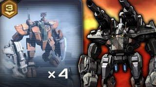 High-Level Fangs mit Fortress | Mechabellum
