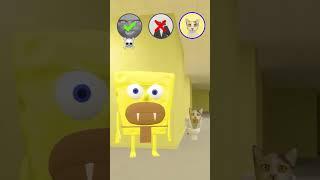 Beware! SpongeBob is Lurking Behind the Wall!  P3 #meme #gmod