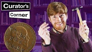 Defacing money: The Suffragette Penny | Curator's Corner S2 Ep 4 #CuratorsCorner