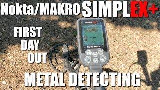 Metal Detecting:  Nokta Makro Simplex - First Day Out