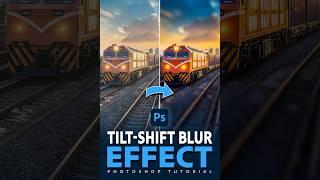 Tilt-Shift blur effect in Photoshop