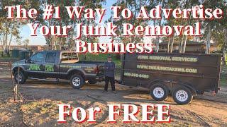 Advertise Your Junk Removal Business This Way... For FREE!