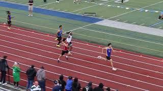 This was the BOMBDIGITY! Who is Gabe Harris? This is Gabe Harris...300 meter Hurdle Champion 2024