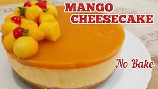 Mango Cheesecake | No Bake | Homemade Mango Cheesecake | Easy Cheesecake Recipe | Best Mango Dessert