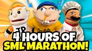*4 HOURS* OF SML MARATHON! (FUNNIEST JEFFY VIDEOS)