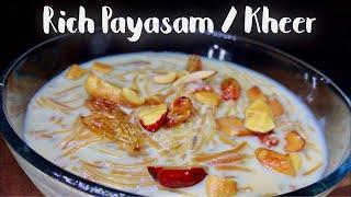 BEST SEMIYA PAYASAM | VERMICELLI KHEER RECIPE | தமிழ் | हिंदी | Sugar and Spice Cooking