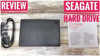 REVIEW Seagate Portable 2TB External Hard Dive HDD usb 3.0 LOVE IT