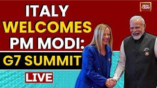 LIVE | G7 Summit Updates | PM Modi In Italy |  Italian PM Meloni Ready To Host G7 Summit | Live News