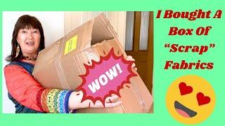 Unboxing Pound Fabrics Scrap Box: Surprise Inside!