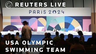 LIVE: USA Olympic swimming team holds a press conference