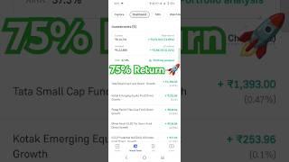 My mutual funds portfolio today update Best mutual funds 2024. 31 July #shorts #motivation