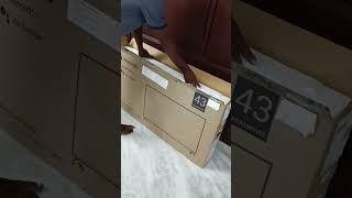 Unboxing Motorola revou 43" FHD tv......#flipkart #bigbilliondays #shorts