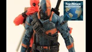 DC Comics Multiverse 4" Batman: Arkham Orgins Deathstroke Figure Review