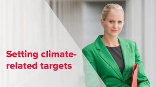 Webinar | Setting climate related targets