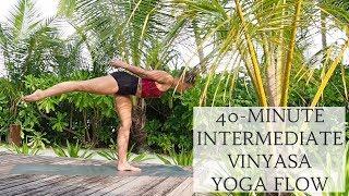 40-MINUTE VINYASA FLOW | Eagle Flow & Strength | CAT MEFFAN