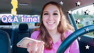 Sitting in My Car and Answering your Questions!