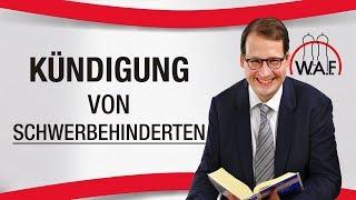 Kündigungsschutz für schwerbehinderte Menschen einfach erklärt | Betriebsrat Video