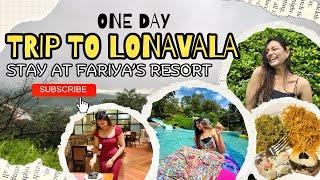 Luxurious budget stay at Lonavala | Fariyas resort | birthday vlog | Shaurya Singh | one day trip‼️