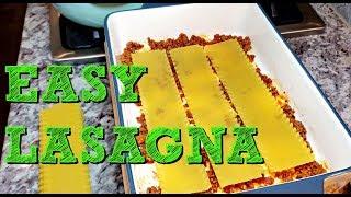 Easy Homemade Lasagna Recipe | No Boil Lasagna Recipe | 4K Cooking Videos