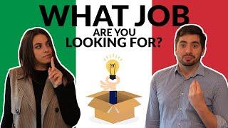 Work in Italy: What are the most common jobs in ITALIAN