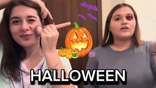 JENNY SI TRAVESTE PER HALLOWEEN!  + Get ready with us!