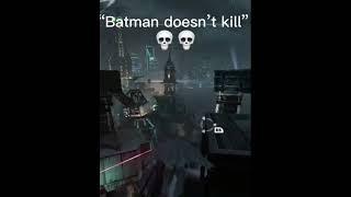 Batman doesn’t kill. #mcfarlanedcmultiverse #gamingontiktok #arkham #joker #arkhamcity #arkhamseries