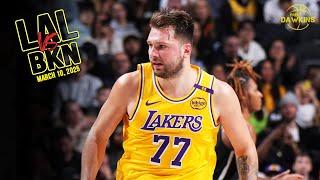 Los Angeles Lakers Full Team Highlights vs Nets | March 10, 2025 | FreeDawkins