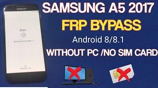 A5 2017 FRP Bypass Android 8.0 /Samsung Galaxy A520F Google Account Remove without pc