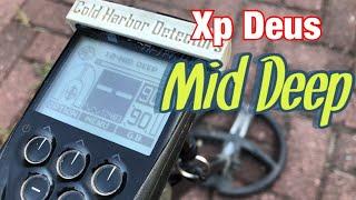 Xp Deus Programs | Mid Deep | How to set up your metal detector