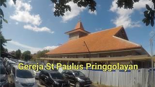 Proses Pemindahan Gereja  St Paulus Pringgolayan  Yogyakarta 4 Agustus 2024