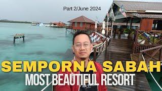 Semporna Resort is so Mesmerizing | Sea Walking Experience | Travel Vlog