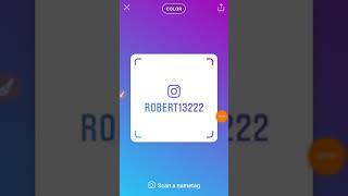 How To Scan Instagram Nametag