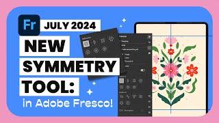 Exploring Adobe Fresco’s New Symmetry Tool!