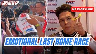 Takaaki Nakagami's Emotional Goodbye to MotoGP #JapaneseGP