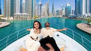 Arisha Surprised Jimmy With a Private Yacht | Dubai Day 2