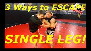 3 Ways to ESCAPE the Standing Single Leg!!