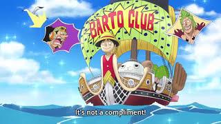 Bartolomeo's ship: The Mister Luffy Go ^^