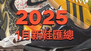 【2025】1月新鞋汇总 Louis Vuitton Kobe Nike Adidas New Balance SB Dunk 庫裏 黑猫 北卡蓝 慈善款 小众款 潮鞋哪里买