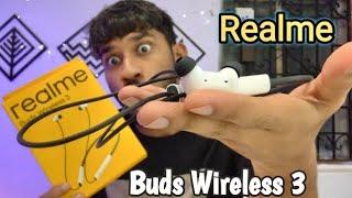 Realme Buds Wireless 3 Unboxing and  Review With 30dB Active, noise cancellation￼ 13.6MM driver..